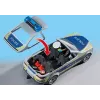 Playmobil policijos automobilis su sirena ir mirksinčia šviesa, įvairiaspalvis, plastikas, 3+