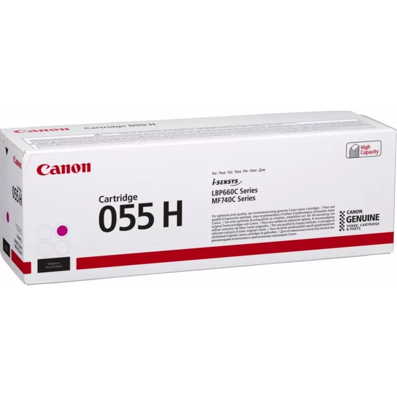Kasetė Canon 055H originali purpurinė