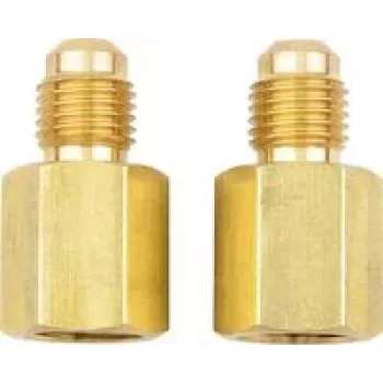 Adapteris testo 0554 3113 šaltnešio žarnoms — 1/4 colio į 5/16 colio SAE ir 7/16 colio į 1/2 colio UNF