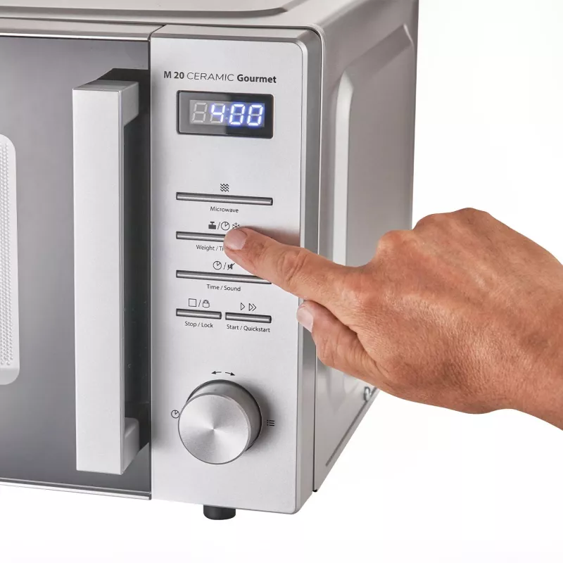 Mikrobangų krosnelė Caso Ceramic Gourmet M 20 — 700 W, 20 L, keraminis vidus