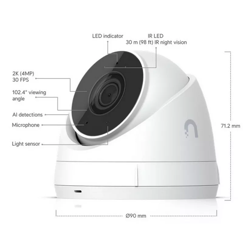 Ubiquiti UNVR-Instant-Kit vaizdo stebėjimo rinkinys, laidinis