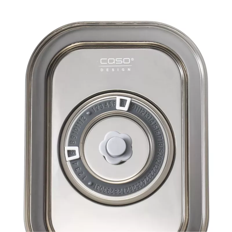 Vakuuminiai indai Caso VacuBoxx Eco-Duo S skaidrūs, 2 vnt. rinkinys