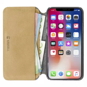 Dėklas Krusell Broby 4 Card SlimWallet iPhone XS Max