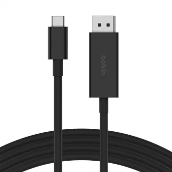 Belkin AVC014bt2MBK USB-C į DisplayPort kabelis, 2 m, juodas