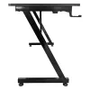 Kompiuterinis stalas Subsonic SA5706 juodas tiesus PVC 120x60 cm