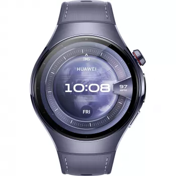 HUAWEI Watch 5 46mm pilkai violetinis titano korpusas su kompozitiniu dirželiu