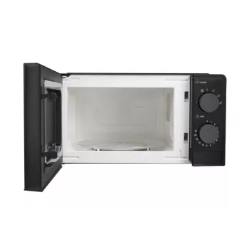 Mikrobangų krosnelė ESPERANZA ESTOFADO – 20 L, 700 W, 5 galingumo lygių, 24,5 cm sukamoji lėkštė, juoda