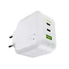 Green Cell CHARGC08W 65 W USB-C PD ir USB-A įkroviklis (GaN)