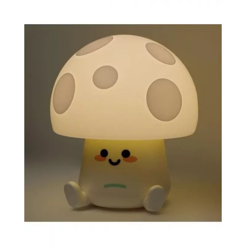 Stalinė lempa Paladone Fun Guy Mushroom Light – naujoviška LED lempa grybo formos, skirta naktiniam staliukui