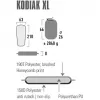 High Peak Kodiak XL Vienvietis čiužinys Juodas