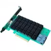 HighPoint Rocket 710L 8x prievadų SAS valdiklis PCIe 3.0 x8 12Gb/s