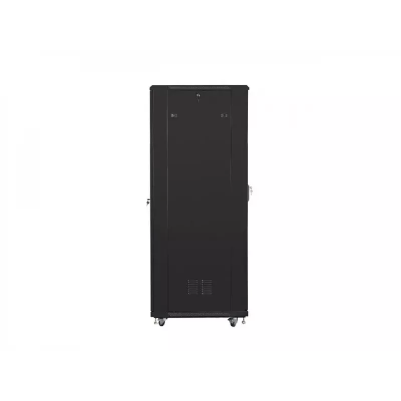LANBERG 19 42U 800x800 laisvai pastatoma spinta su grūdinto stiklo durimis (FlatPack) Juoda (Siuntimas per ekspediciją)