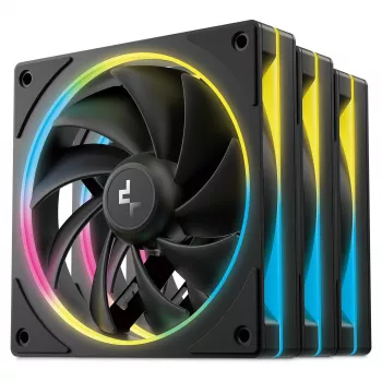 DeepCool FL12R SE 3in1 – trijų ventiliatorių rinkinys kompiuterio aušinimui