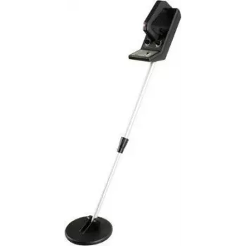 Velleman CS100N – metalo detektorius su VLF technologija, 16,5 cm, mygtukai, maitinimas AA baterijomis (CS100N)
