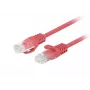 Lanberg PCU6-20CC-0100-R tinklo kabelis Raudonas 1 m Cat6 U/UTP