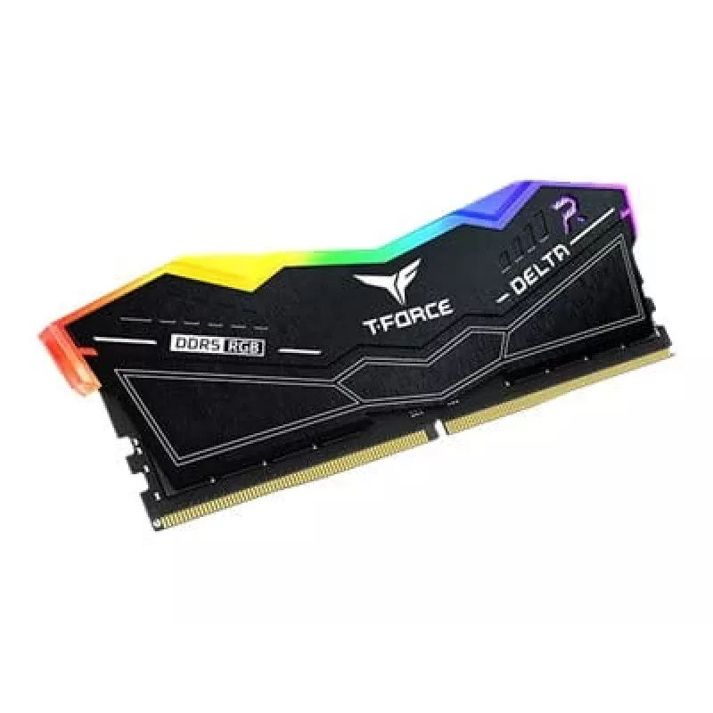 Teamgroup T-Force Delta RGB 32 GB (2x16 GB) DDR5-6400 MHz CL40 atminties rinkinys, juodas