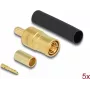 SMB kištukas gofravimui RG-174 / RG-316 DeLOCK 90040