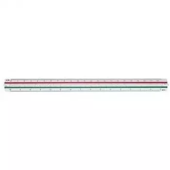 Mastelio liniuotė Staedtler Mars 561 300 mm plastikinė balta