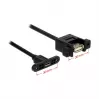 USB laidas DeLOCK 1m USB2.0 Micro-B / USB2.0-A