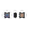 Skysčio aušintuvas ENDORFY Navis F360 ARGB Juodas – 360 mm radiatorius, 3x 120×25 mm ventiliatoriai, 250–1800 RPM, siurblys 1600–2600 RPM, LGA 1700/AM5/AM4