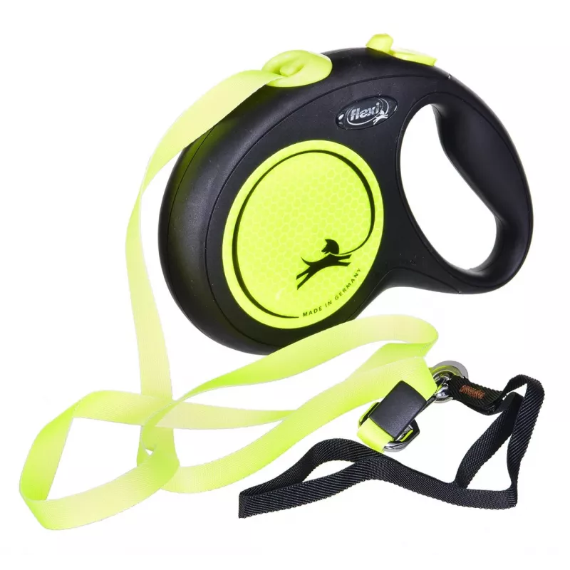FLEXI New Neon L – atitraukiamas pavadėlis – 5 m