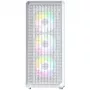PC korpusas Montech X5 Midi Tower Baltas ATX 3x140mm ventiliatoriai