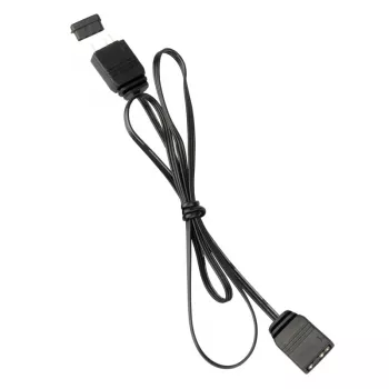 Prailginimo laidas ARGB 3 kontaktų 50 cm — Kolink, 5 V, juodas