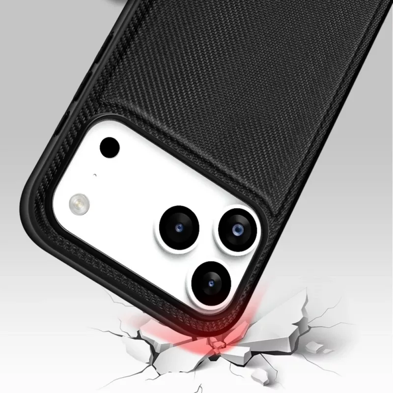 nevox StyleShell NYLO dėklas iPhone 17 Pro Max 6,9 juodas (2529)