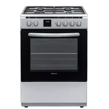 Dujinė-elektrinė viryklė FINLUX FC-692GWNI – laisvai pastatoma su dujiniais degikliais ir elektrine orkaite
