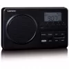 Nešiojamas radijas Lenco MPR-035BK – FM/AM, maitinimas iš tinklo arba baterijų, 2,5 colio LCD, 20 FM išankstinių nustatymų, 3,5 mm išėjimas