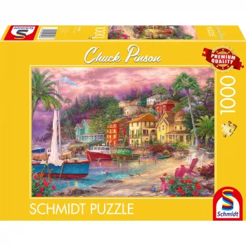 Dėlionė Schmidt Spiele Chuck Pinson Coastal Magic – 1000 dalių