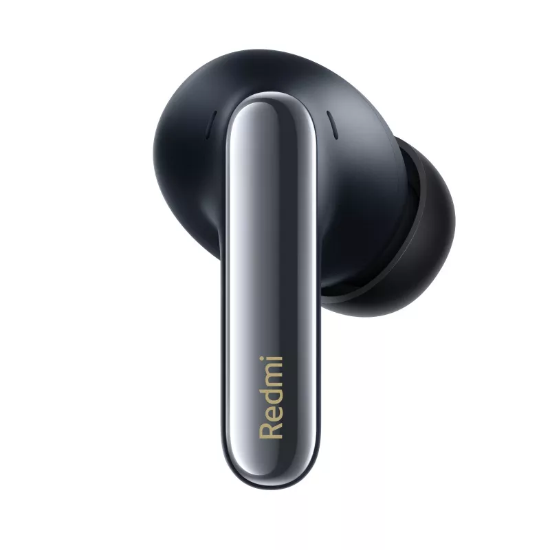 Belaidės ausinės Xiaomi Buds 6 Pro – dvinarės į ausį įdedamos ausinės, Bluetooth 5.3, ANC, IP54, 36 h su dėklu, belaidis įkrovimas, USB-C, Space Black