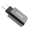 UNITEK Y-A025CGY adapteris USB Type-C į USB Type-A metalinis