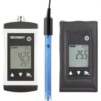 VOLTCRAFT KBM-110 + TG-400 pH matavimo prietaisas Redox (ORP), temperatūra, pH vertė
