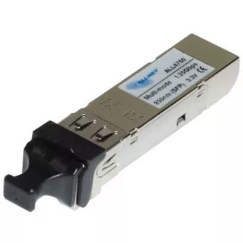 ALLNET ALL4751 SFP modulis vienmodžiam šviesolaidžiui, 1000BASE-LX, 1310 nm, LC jungtis