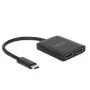 HDMI vaizdo skirstytuvas DeLOCK 87719, USB-C → 2× HDMI, 4K