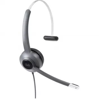 Cisco 521 Wired Single ausinės – ant ausų, laidinės, 3,5 mm kištukas (CP-HS-W-521-USB=)