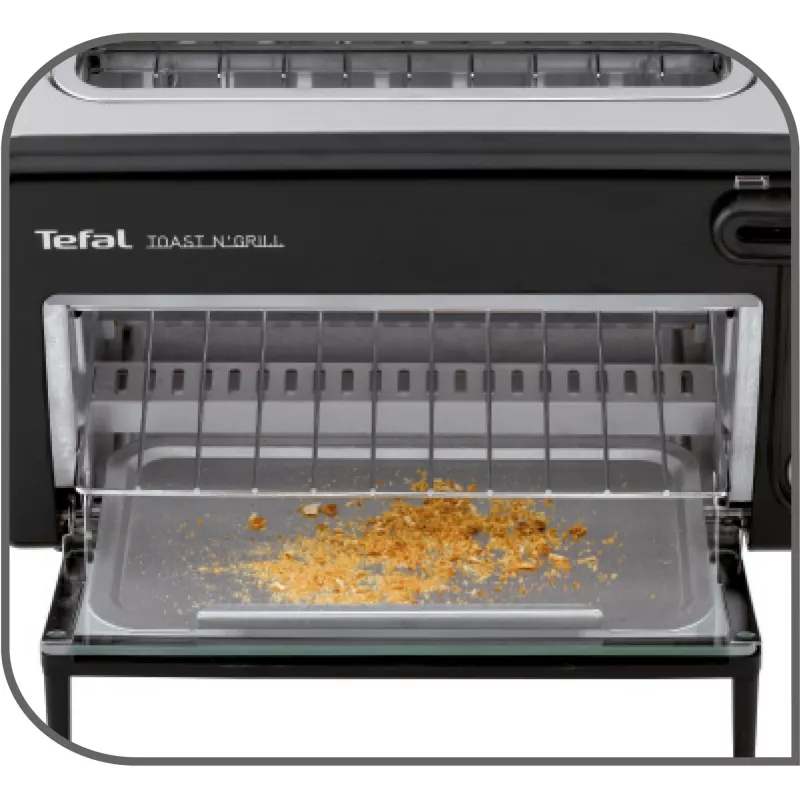 Skrudintuvas Tefal TL6008 2 griežinėliai 1300 W Aliuminis Juodas