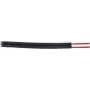 Garsiakalbio kabelis ShiverPeaks 21106-CCA 2x0.75 mm² CCA juodas 100 m