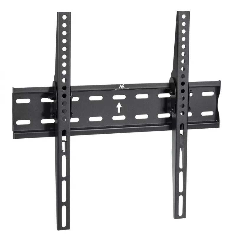 MACLEAN BRACKETS MC-862 Originalus itin tvirtas reguliuojamas TV laikiklis 26-55 col. 40 kg universalus juodas max Vesa 400x400