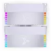 Jonsbo HX6280 procesoriaus aušintuvas, PWM, RGB - 130 mm, baltas