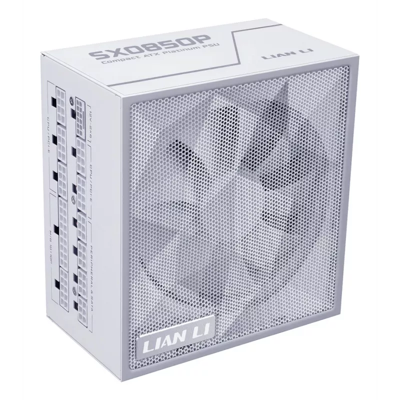 Maitinimo blokas Lian Li SX Series 850W 80 PLUS Platinum PCIe 5.1 ATX 3.1 pilnai modulinis