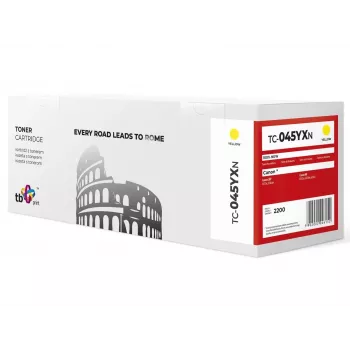 Toneris TB suderinamas su Canon TC-045YXN, Geltona, 2200, Naujas