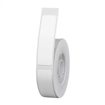Termo etiketės NIIMBOT T12×40 12×40 mm 160 vnt. Baltos – popierius, nuolatiniai klijai