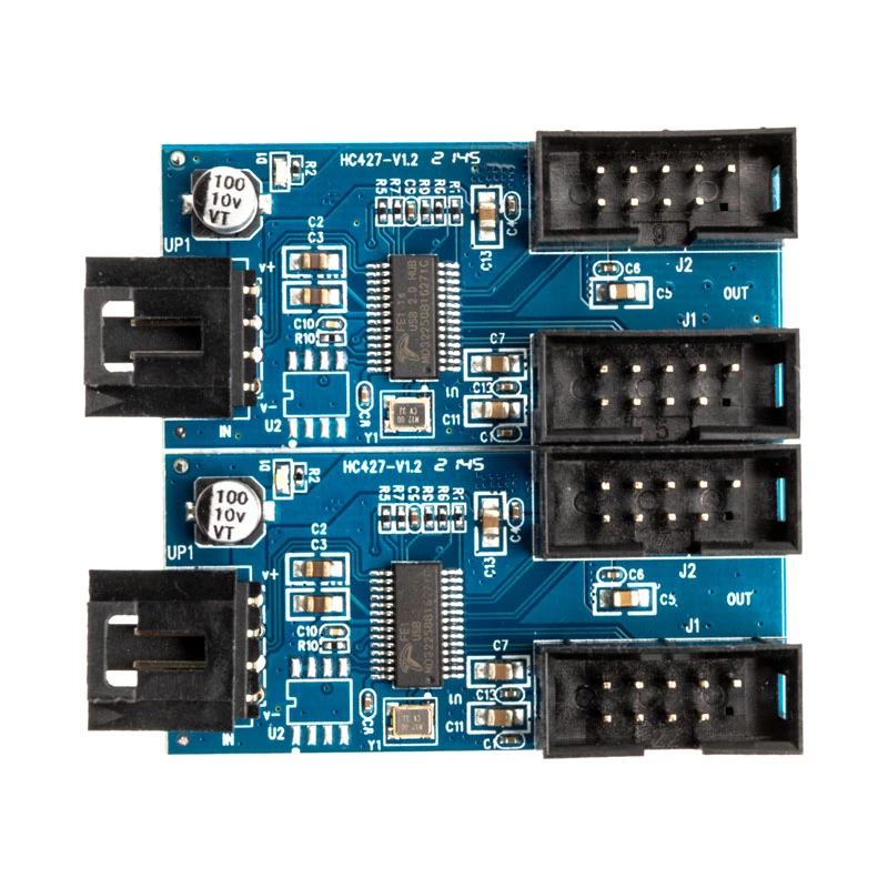 USB 2.0 skirstytuvas Akasa AK-CBUB64-30BK 1 į 4 prievadų USB 2.0