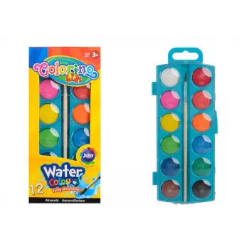 Colorino Kids vandens spalvos mažos 12 spalvų