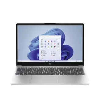 Nešiojamas kompiuteris HP 15-fd1555ng 15,6 colio Full HD – Intel Core Ultra 5 125H, 24 GB DDR5, 1 TB SSD, Windows 11, sidabrinis