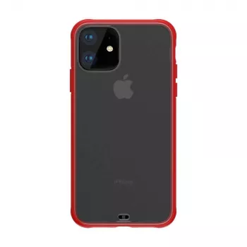 Dėklas Devia Soft Elegant iPhone 11 Pro, peršviečiamai raudonas