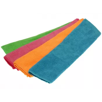 Valymo šluostė Vileda Microfibre Cloth Spalvota ypač didelė 4 vnt