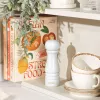 Druskinė-pipirinė Salter BW120291EU7, šviesiai pilka, rankinė su keraminiu malūnėliu